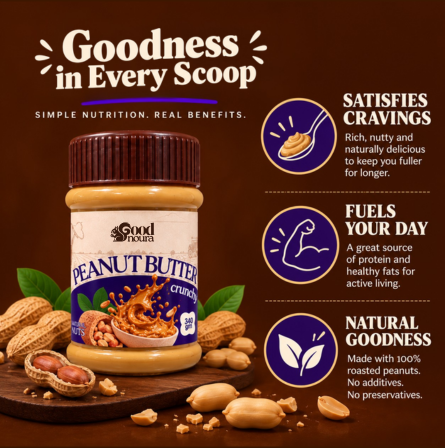 Good Noura Peanut Butter, Crunchy