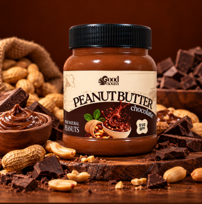 Good Noura chocolate peanut butter 510g jar