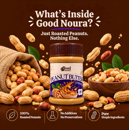 Good Noura Peanut Butter, Crunchy