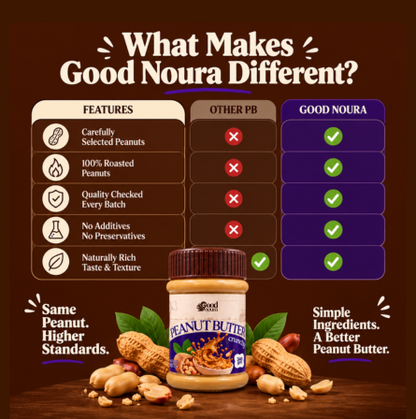 Good Noura Peanut Butter, Crunchy